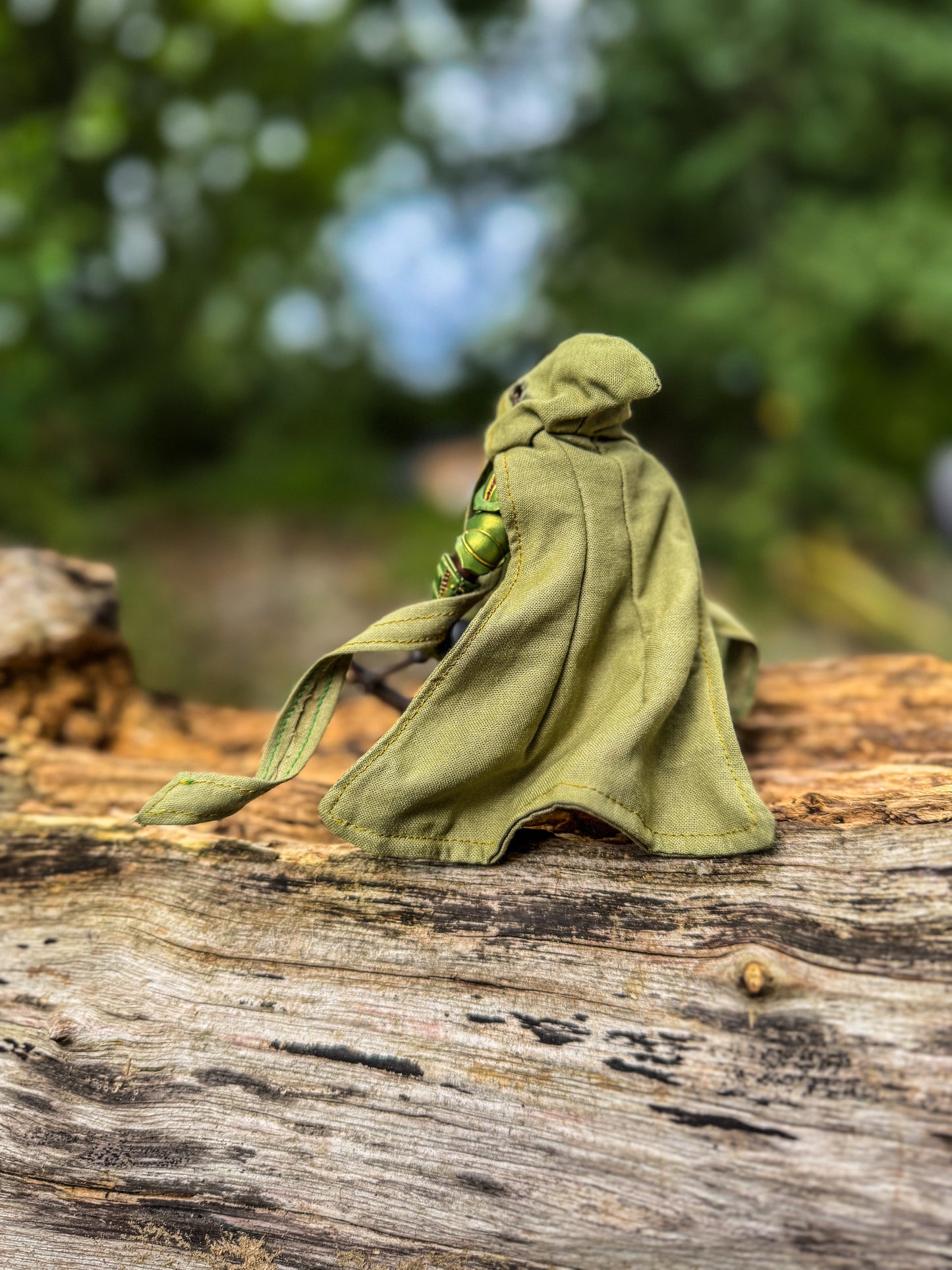 Hooded Cape with Scarf