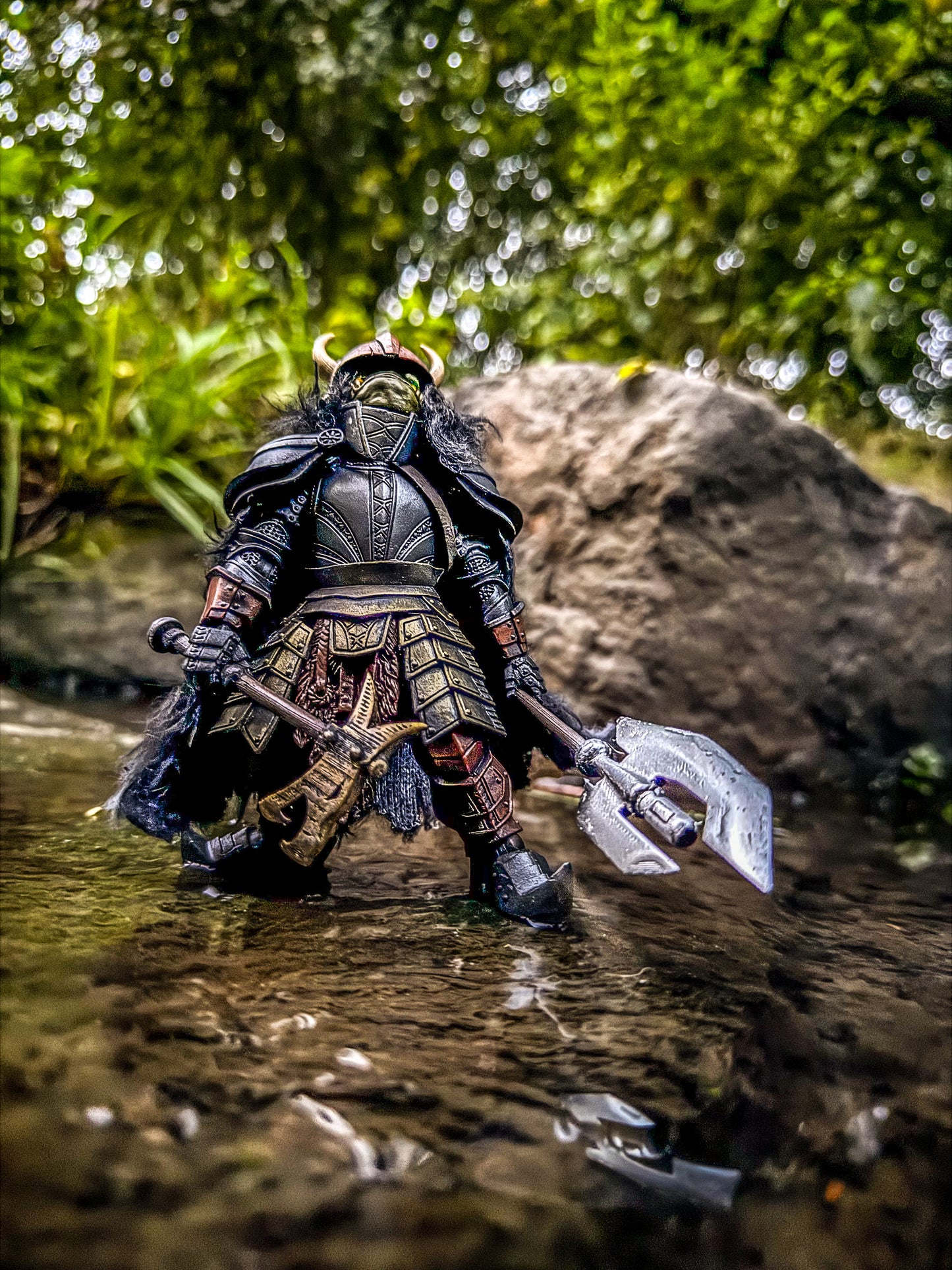 Black Fur Cape – Fits Mythic Legions Figures