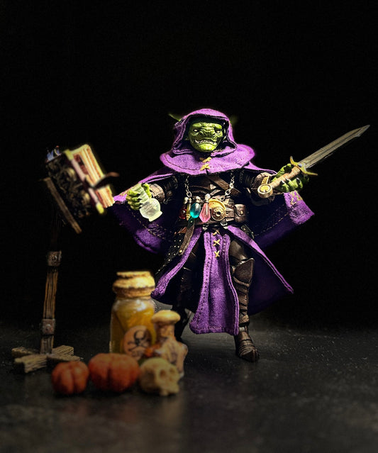 Goblin Accessory Set – Hood, Tasset, Cape & Short Sword