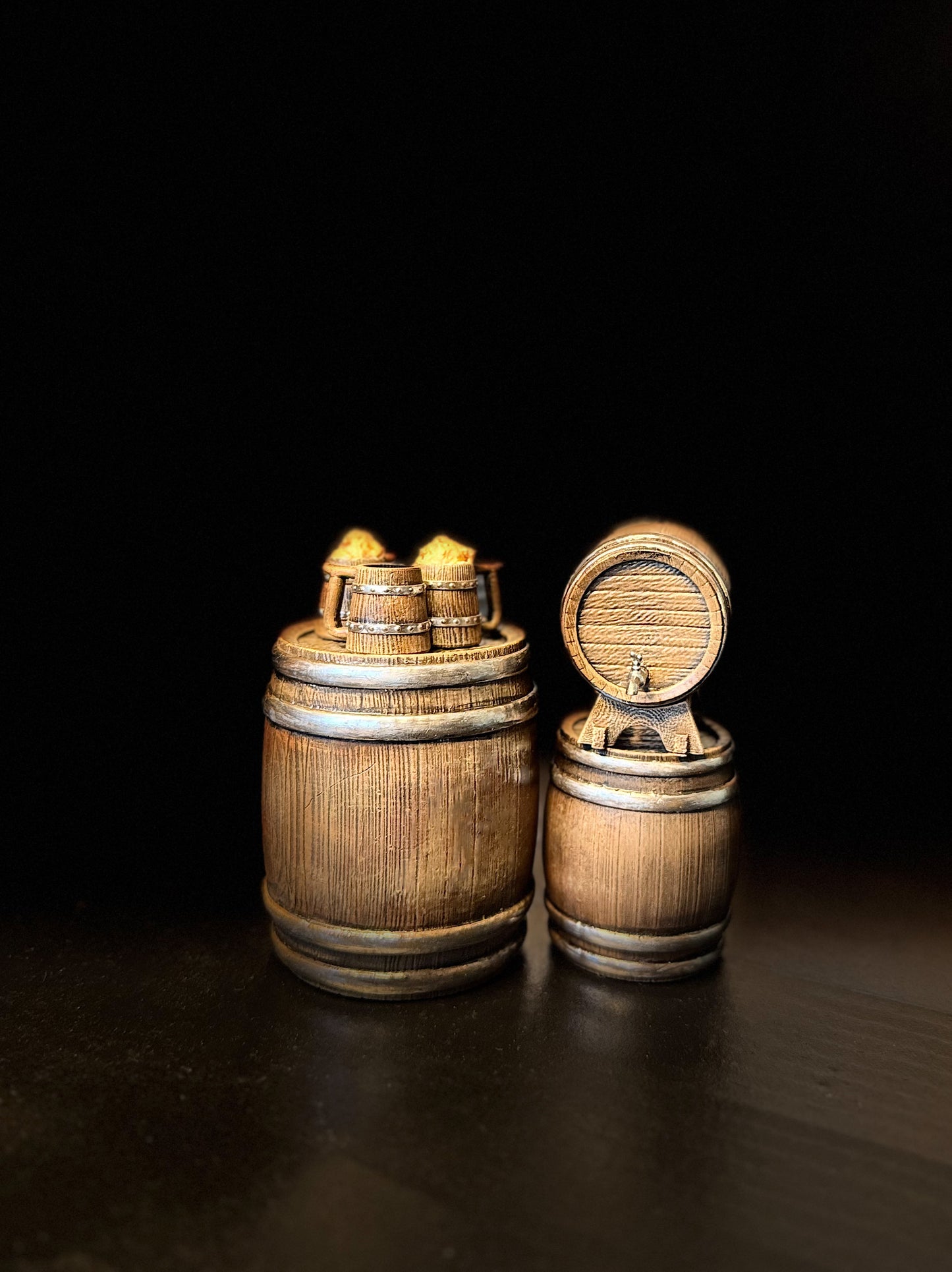 “The Brewer’s Hoard” – Barrel & Ale Diorama Set
