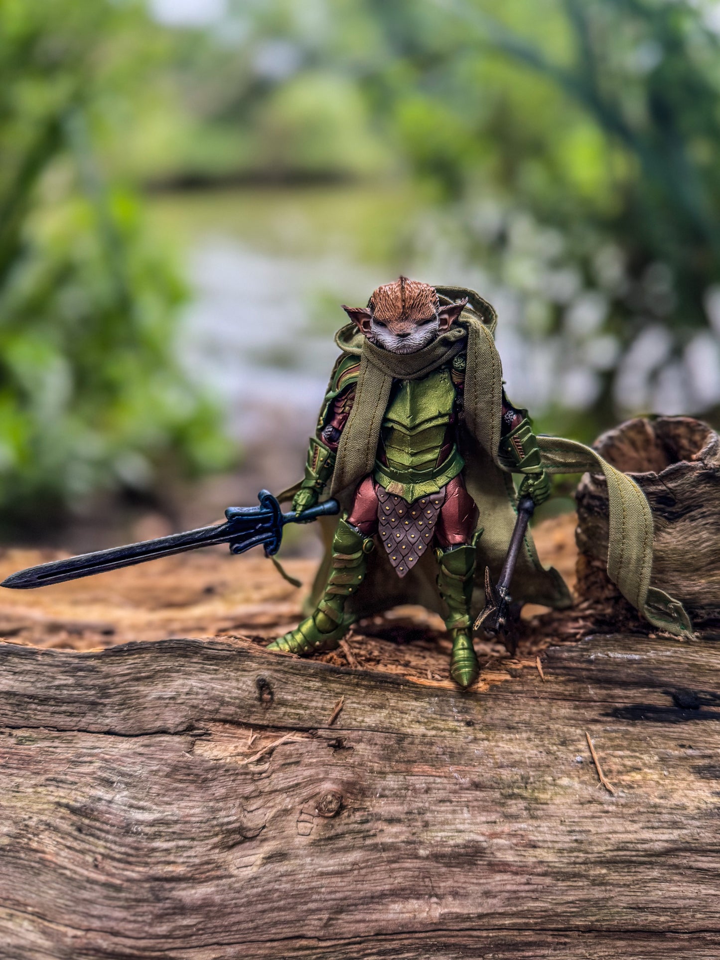 Hooded Cape with Scarf