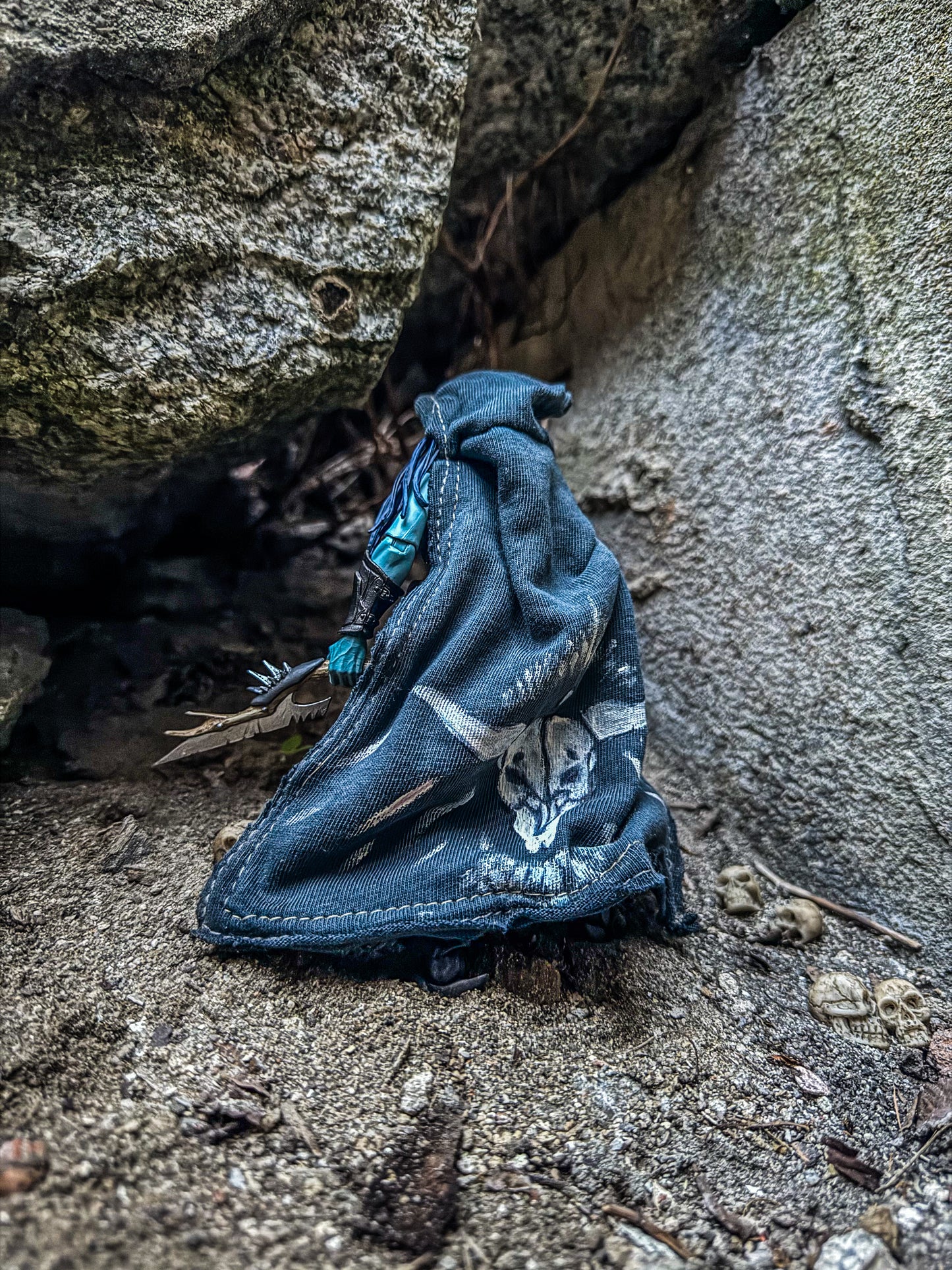 Long Hooded Soft Good Cape