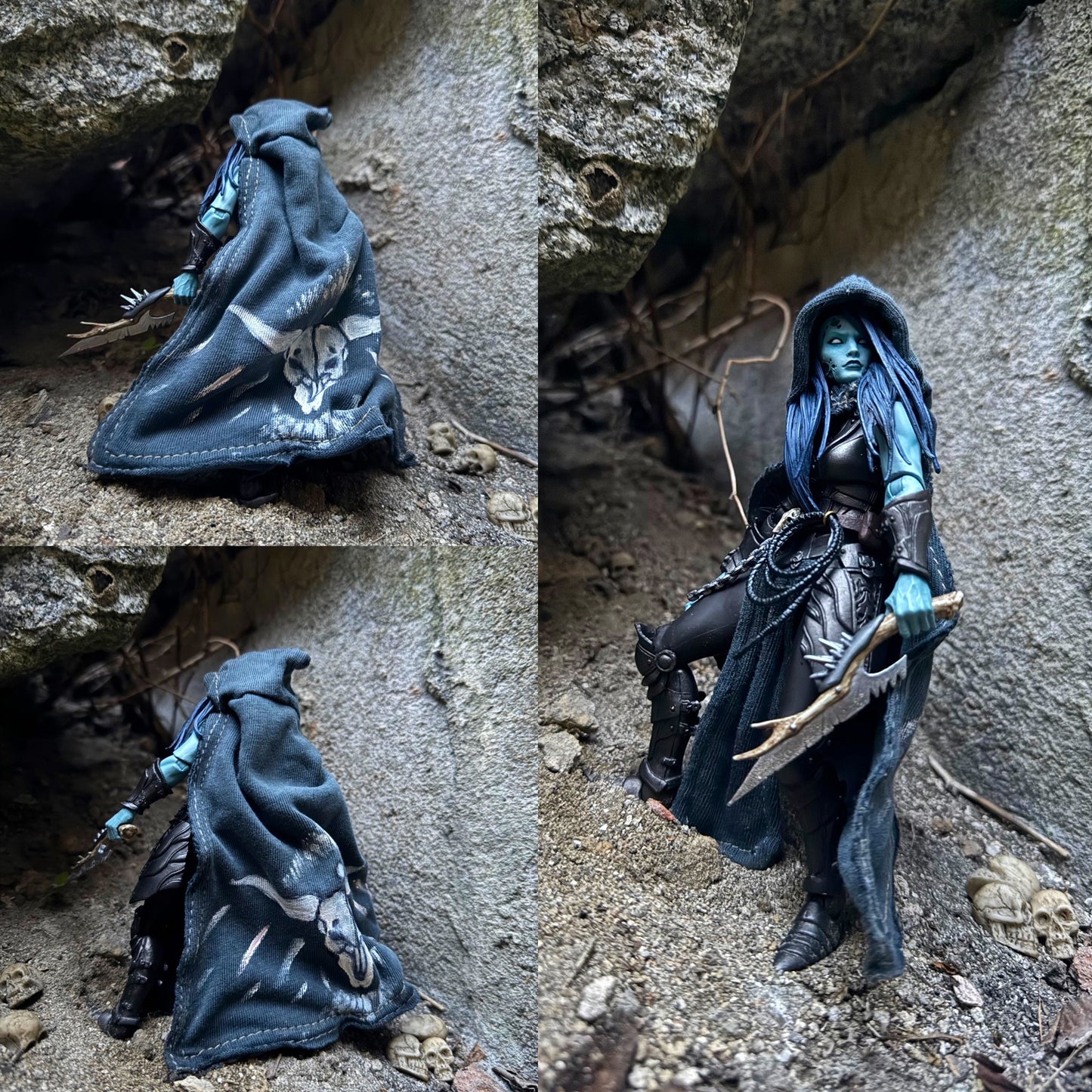 Long Hooded Soft Good Cape