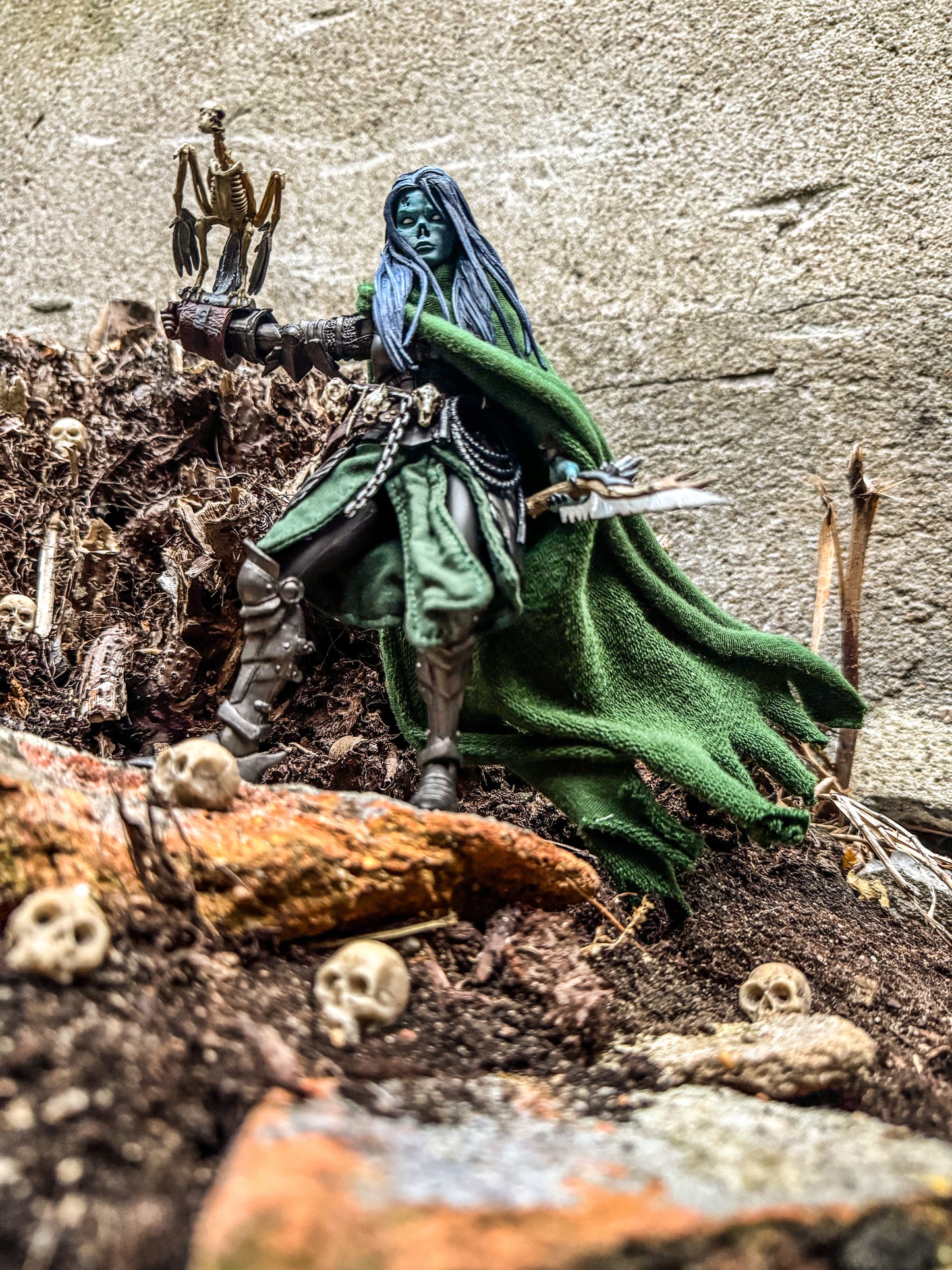 Side Cape – Distressed Edge