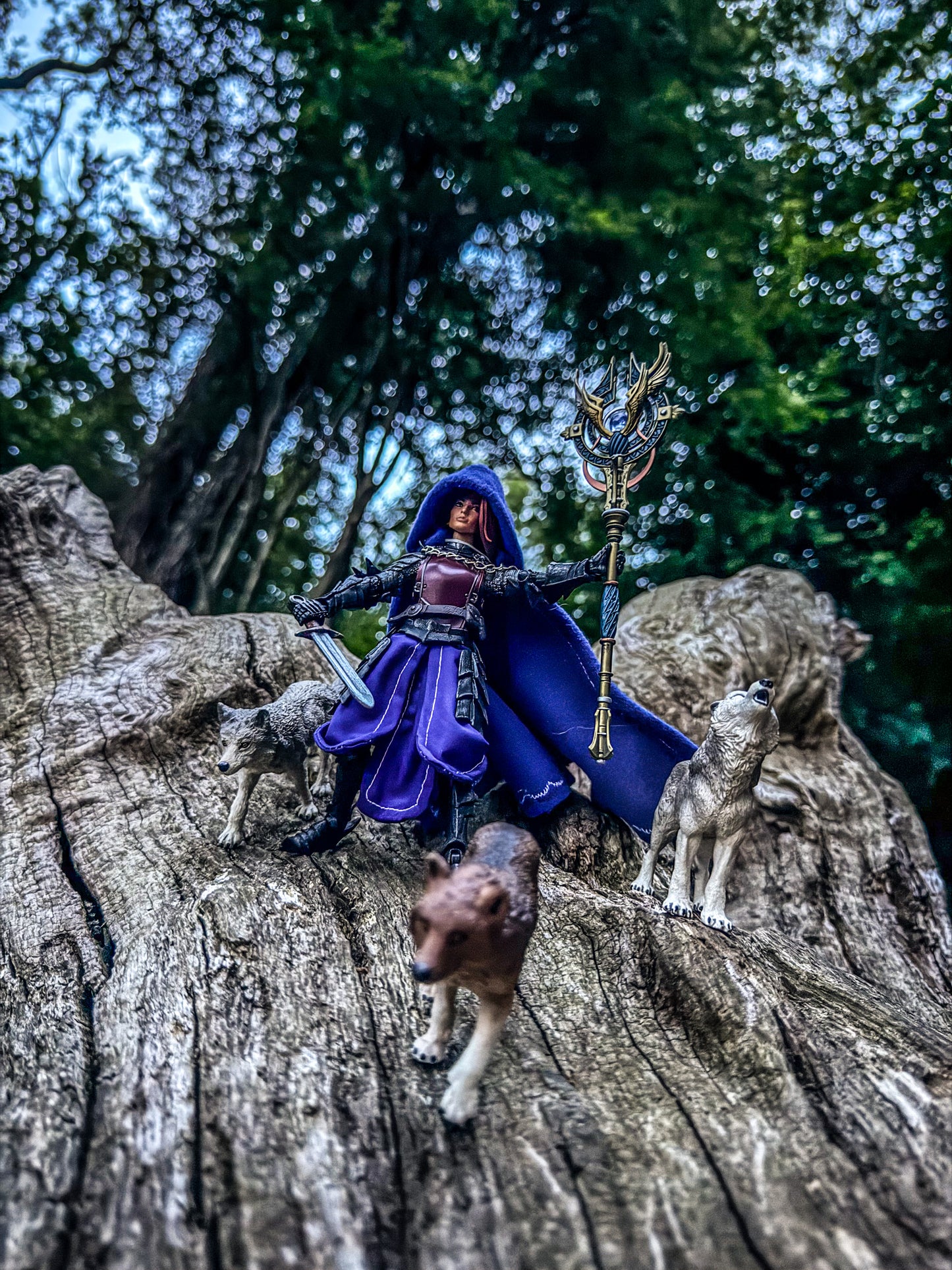 Layered Spellcaster Tasset Skirt