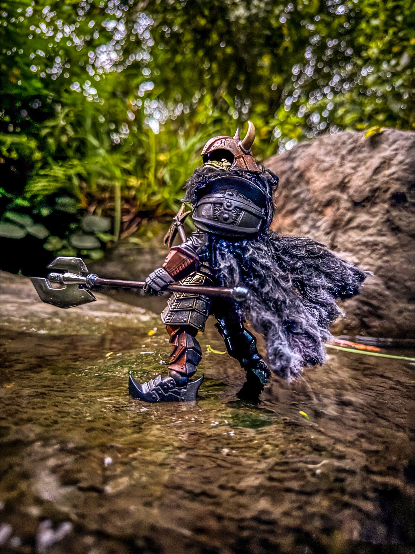 Black Fur Cape – Fits Mythic Legions Figures