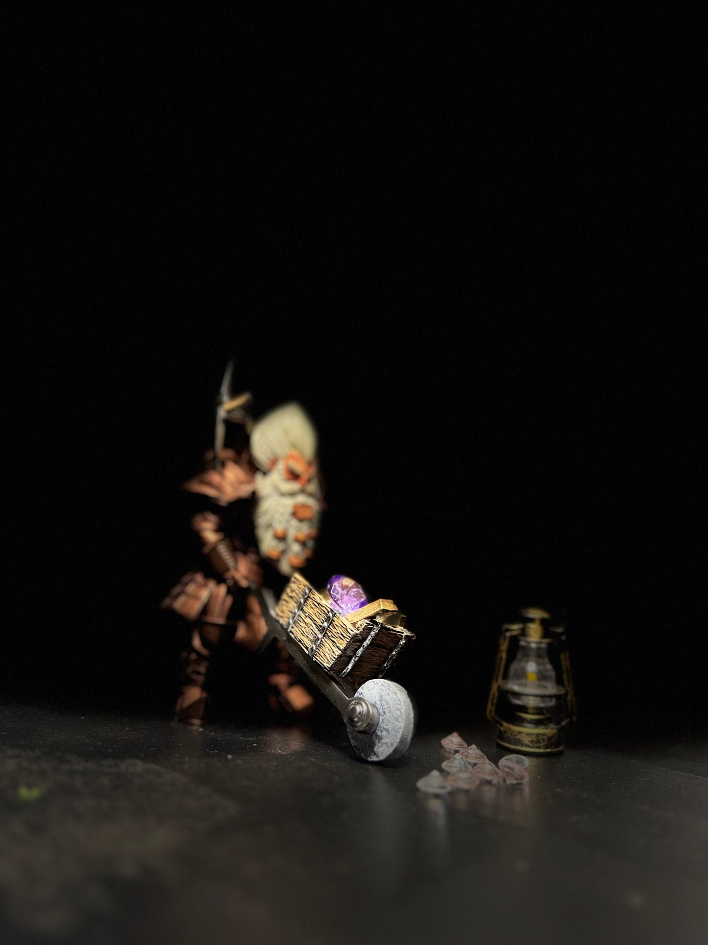 “The Miner’s Bounty” - Medieval Mining Diorama Set