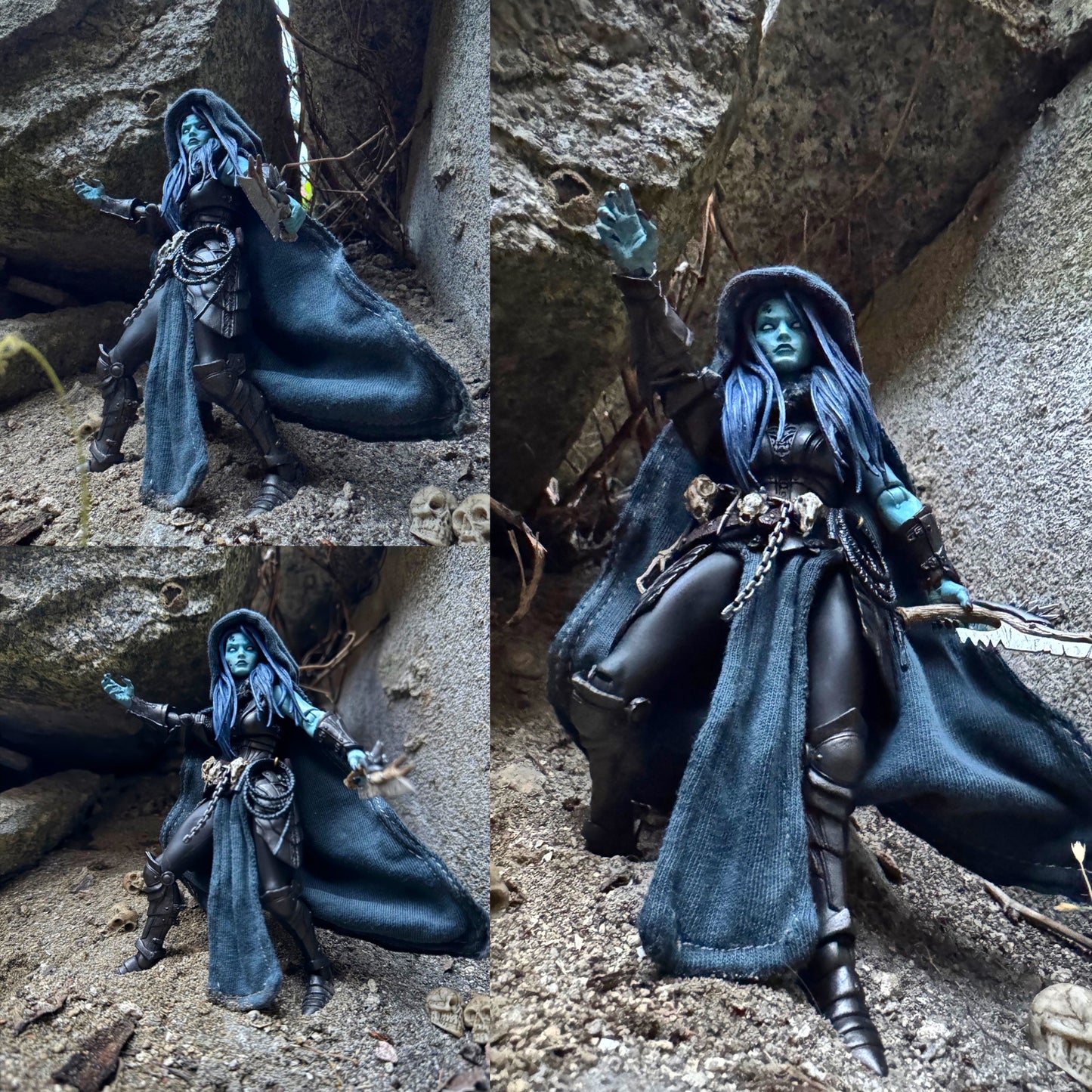 Long Hooded Soft Good Cape