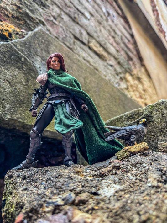 Side Cape – Distressed Edge