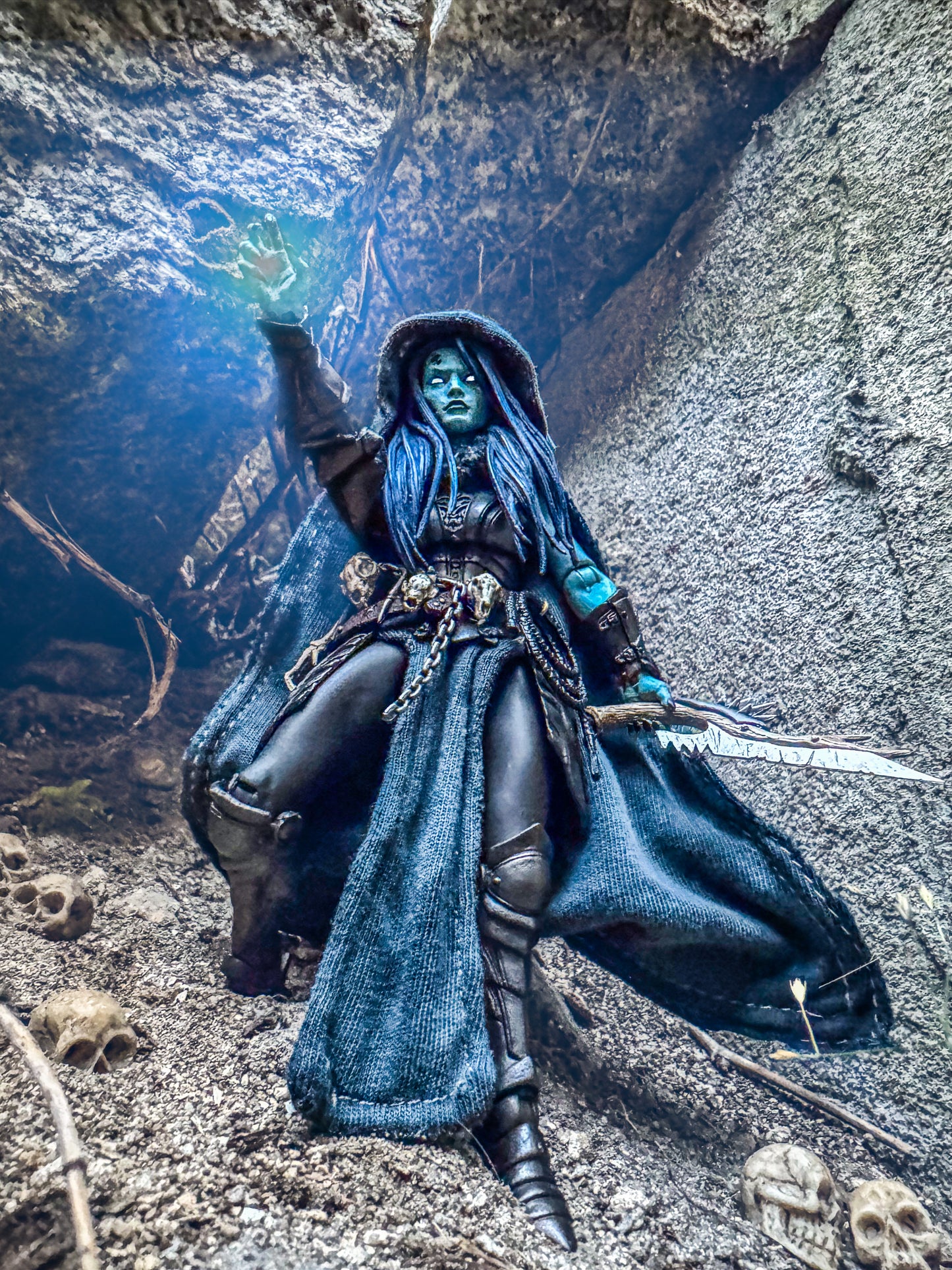 Long Hooded Soft Good Cape