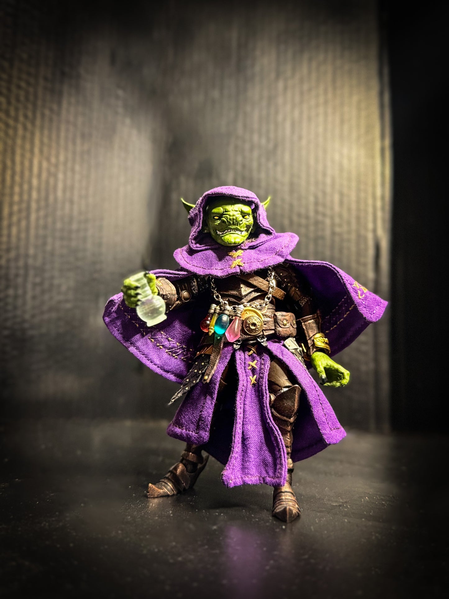 Goblin Accessory Set – Hood, Tasset, Cape & Short Sword