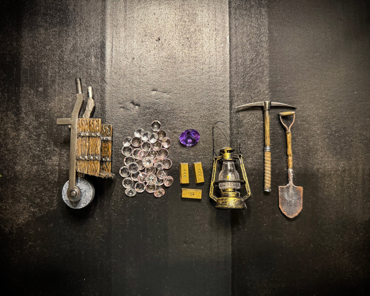 “The Miner’s Bounty” - Medieval Mining Diorama Set