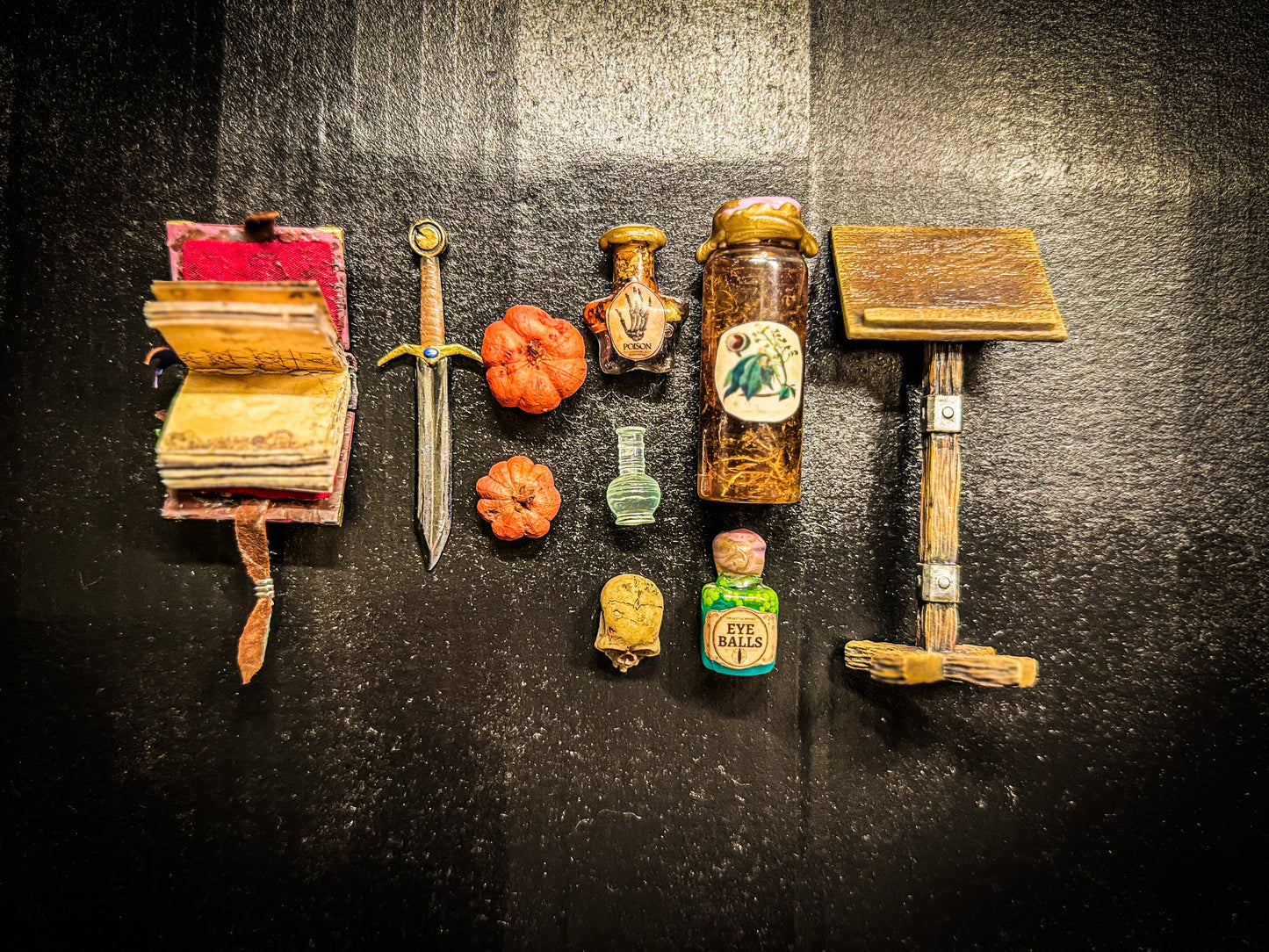 “The Forgotten Shelf" – Alchemist & Library Diorama Set