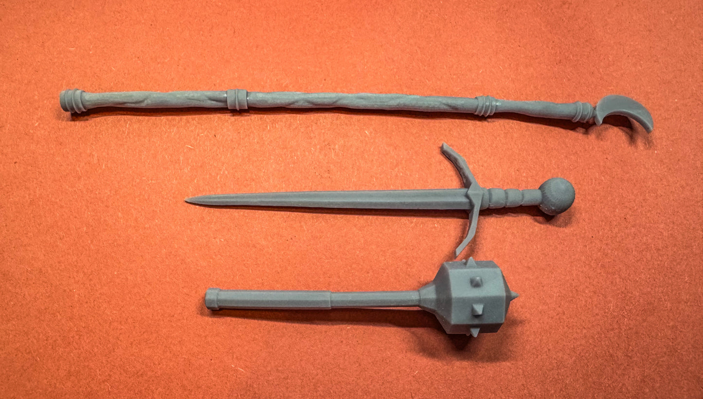 Weapon Set of 3 – Accessories